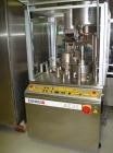Used Zanasi AZ 25 Automatic Capsule Filling and Closing Machine, maximum output 25,000 capsules/h.  For capsule sizes 000 - 5, stainless steel on product contact parts, integrated vacuum pump and acu...