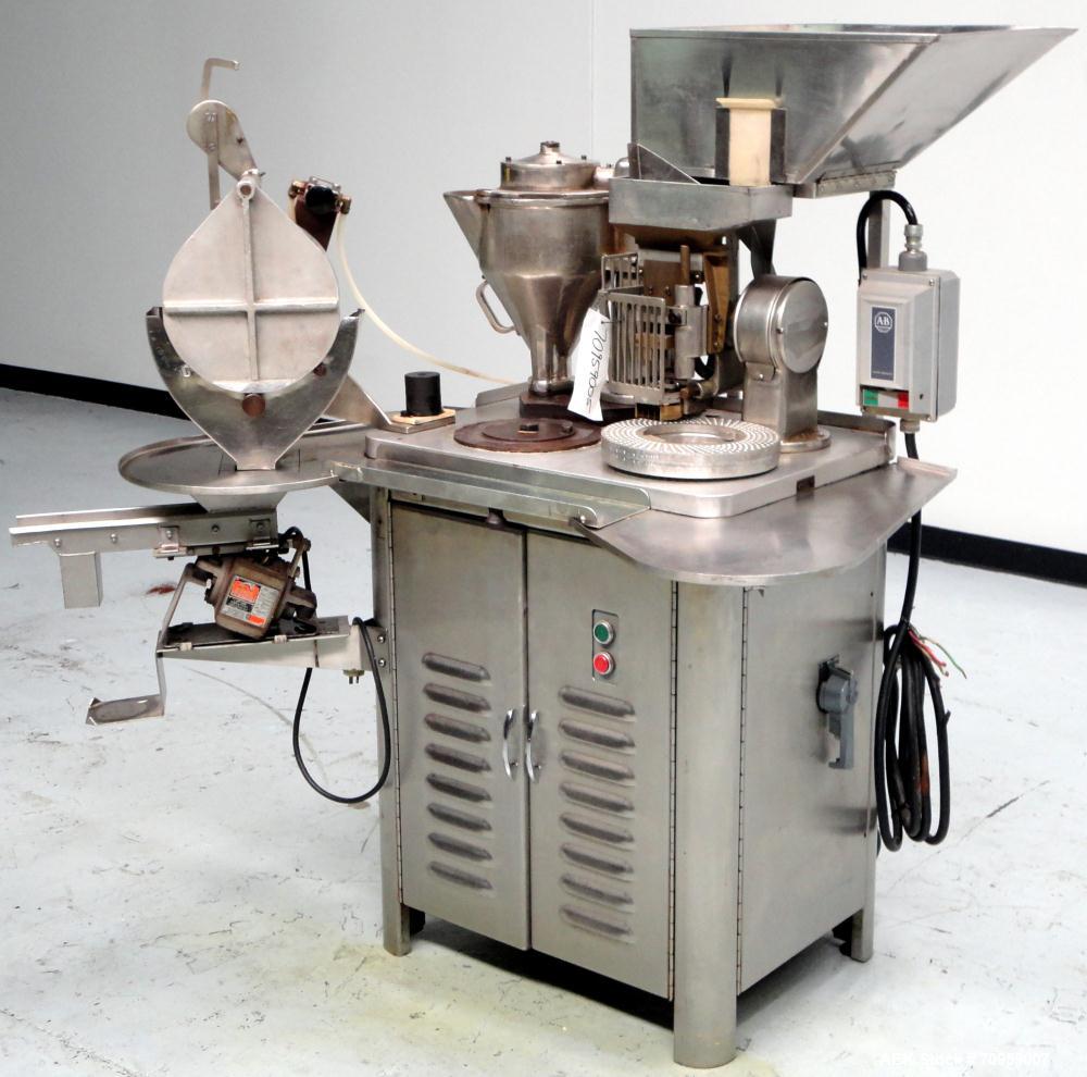 Used Capsugel Type 8 Semi Automatic Capsule Filler