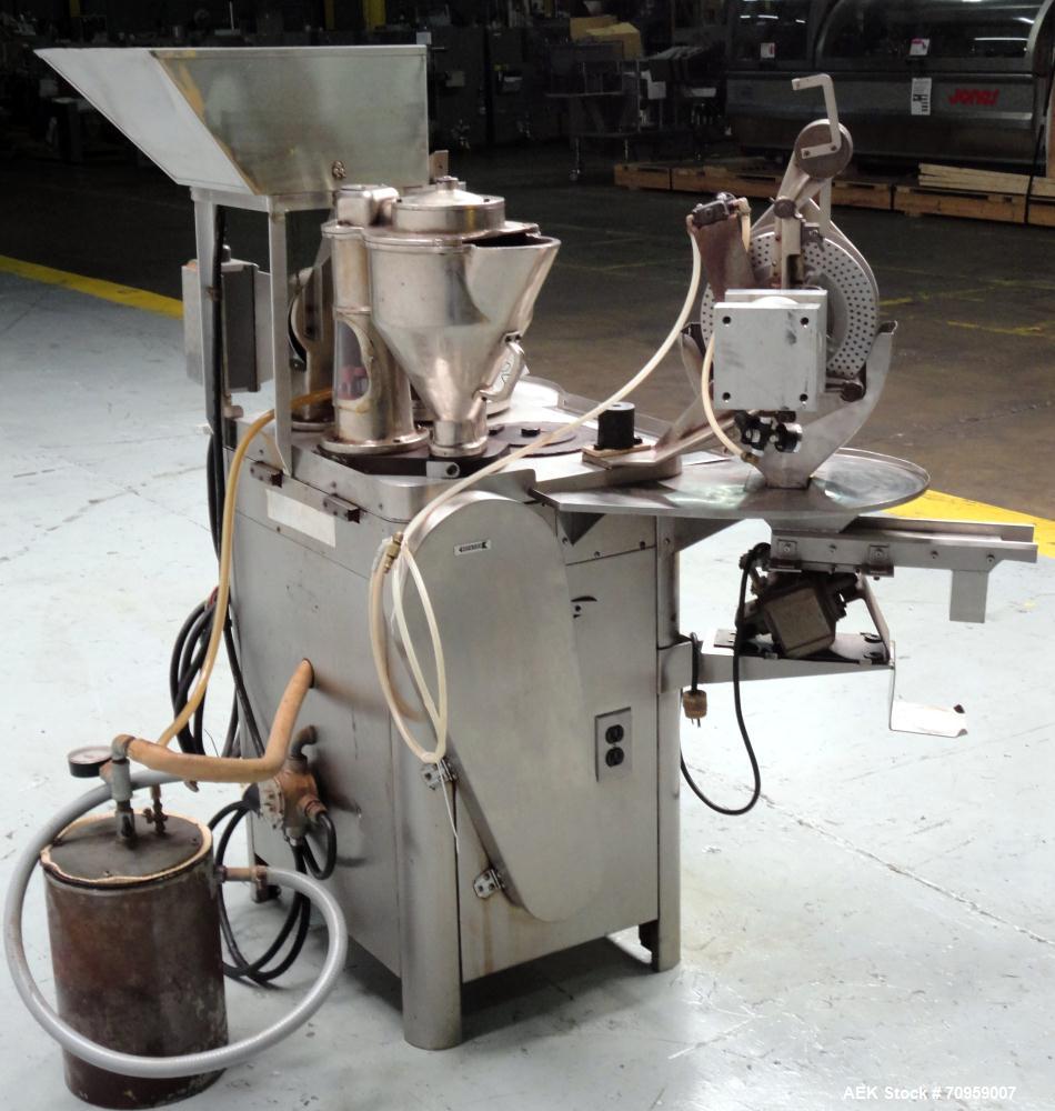 Used Capsugel Type 8 Semi Automatic Capsule Filler