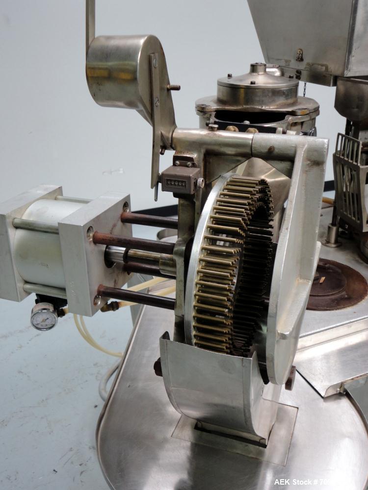 Used Capsugel Type 8 Semi Automatic Capsule Filler