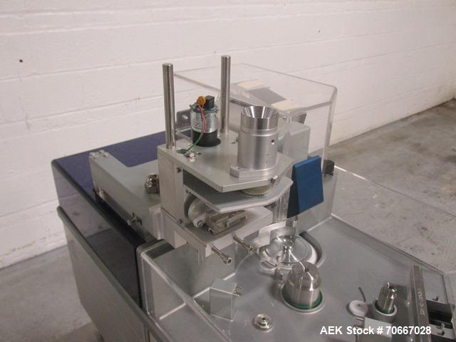Used Capsugel XcelodoseS Capsule Filler, Model XD600S.
