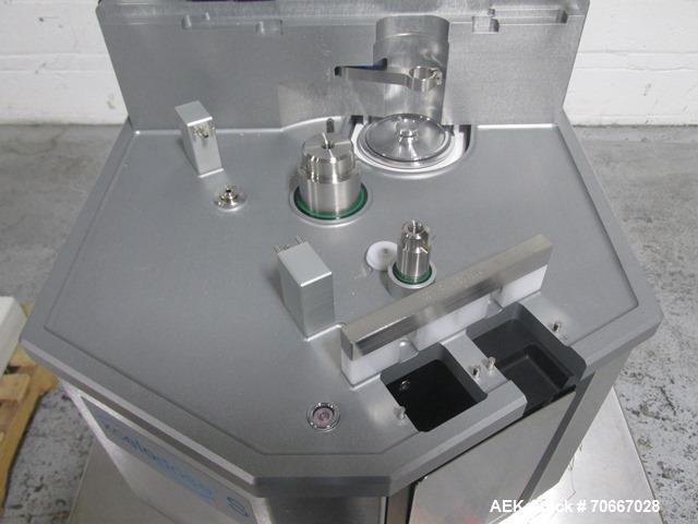Used Capsugel XcelodoseS Capsule Filler, Model XD600S.
