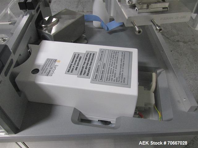 Used Capsugel XcelodoseS Capsule Filler, Model XD600S.