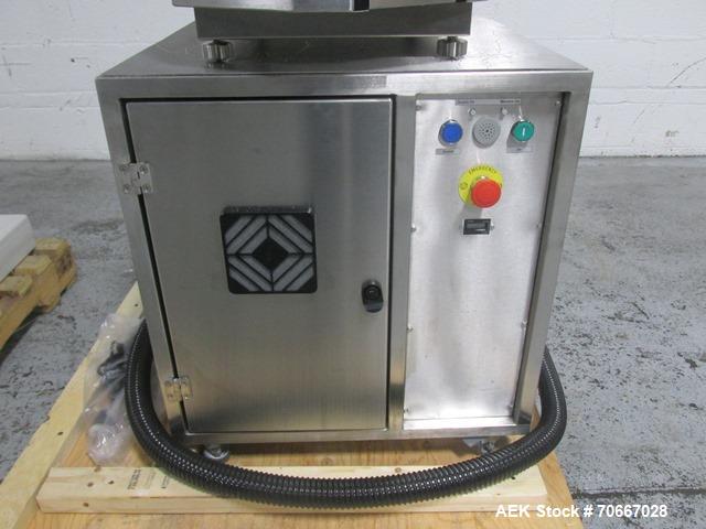 Used Capsugel XcelodoseS Capsule Filler, Model XD600S.