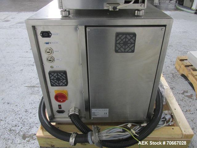 Used Capsugel XcelodoseS Capsule Filler, Model XD600S.