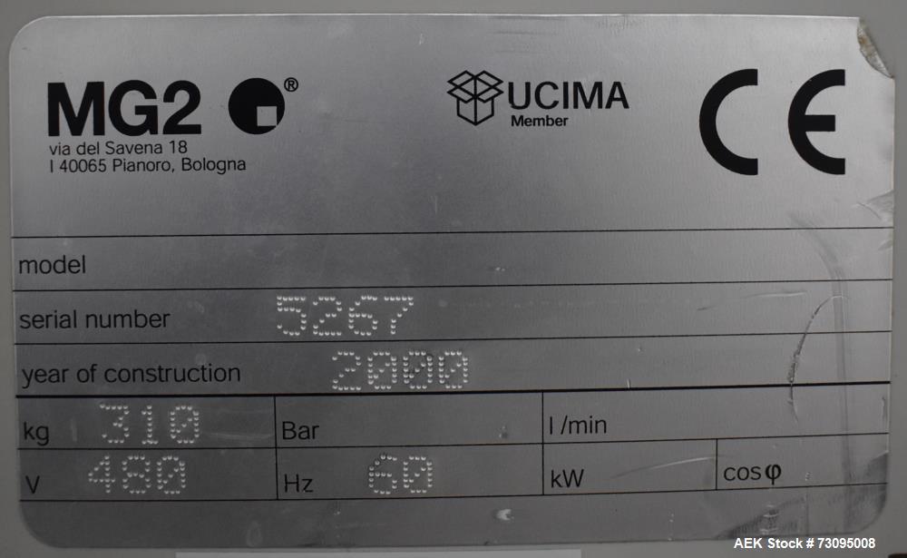 MG2 Futura Automatic Capsule Filler