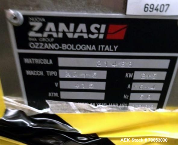 Used IMA Zanasi Capsule Filler, Model AZ/20