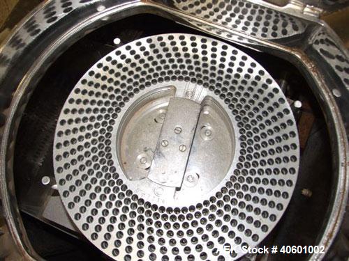 Used Anchor Mark Pharmafill High Speed Capsule Filling Machine, Model CF2. Designed to fill hard gelatin capsules with powder, granules or pellets from capsule sizes 00 to 5, currently set-up on size...