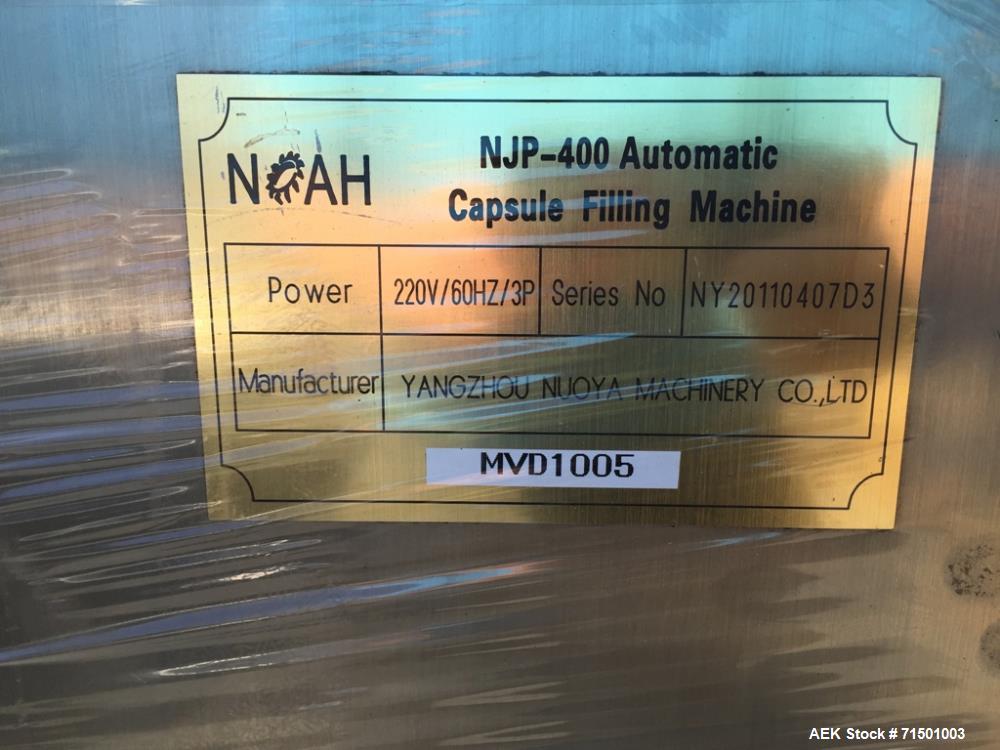 Used Noah Model NJP-200 Rotary Capsule Filler