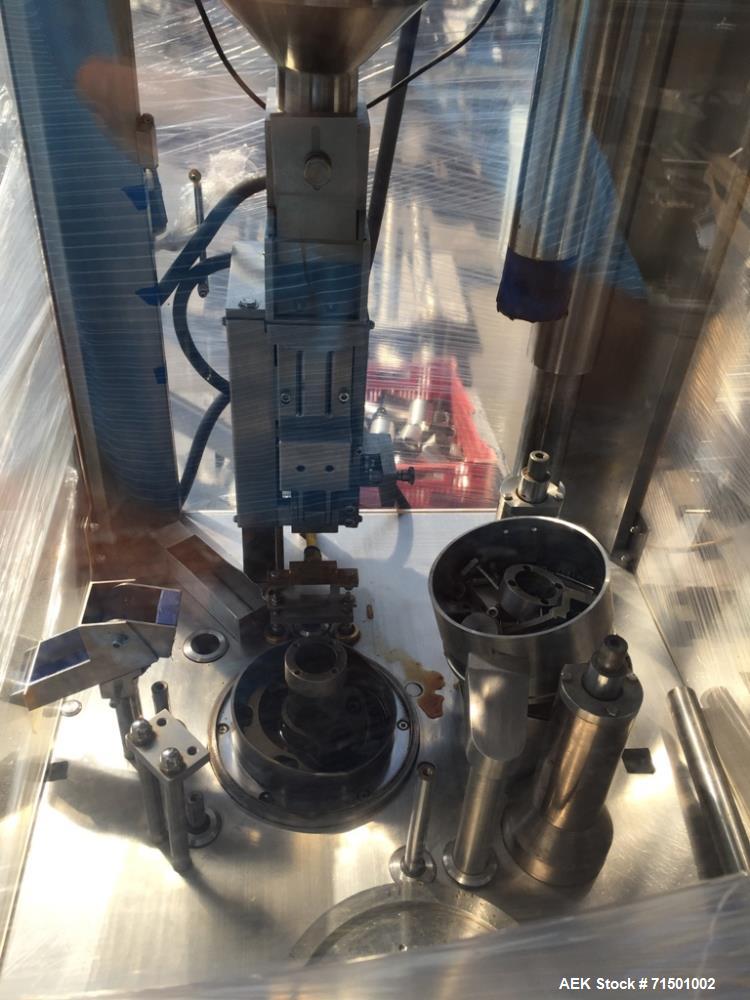 Used Noah Model NJP-400 Six Station Rotary Capsule Filler