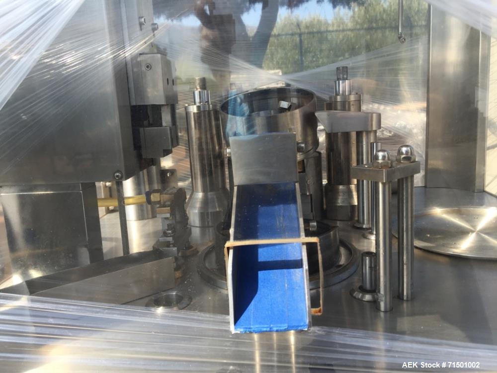 Used Noah Model NJP-400 Six Station Rotary Capsule Filler