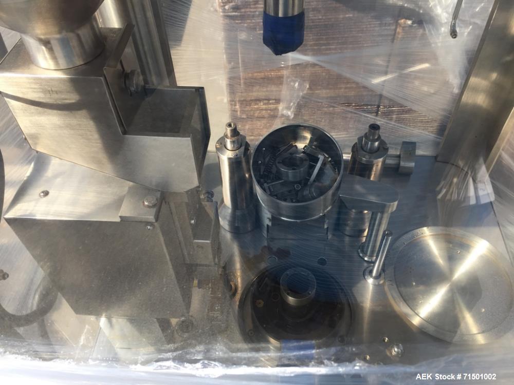 Used Noah Model NJP-400 Six Station Rotary Capsule Filler
