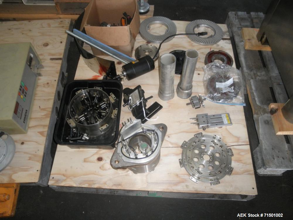 Used Noah Model NJP-400 Six Station Rotary Capsule Filler