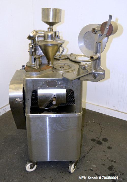Used- Parke-Davis Type 8 Semi-Automatic Capsule Filler (Parts Machine)