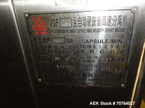 Used- Ruian Fuchang Co Automatic Capsule Filler, Model 2000B