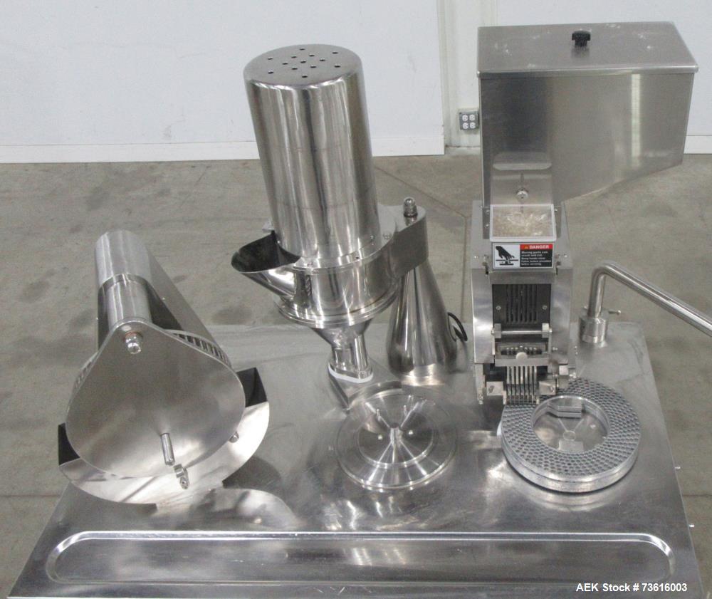 Semi-Automatic Capsule Filling Machine, Up to 25,000 Capsules/Hour