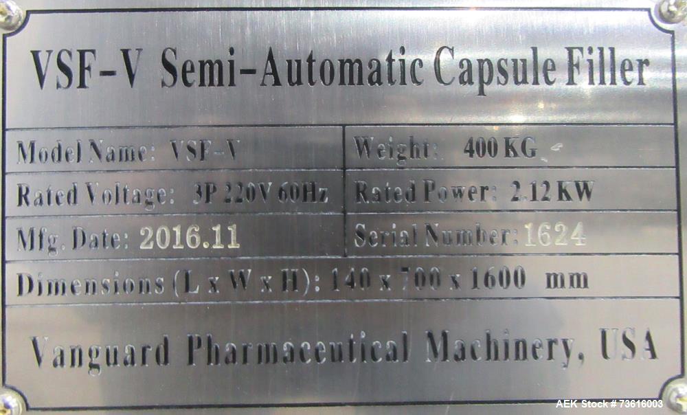 Semi-Automatic Capsule Filling Machine, Up to 25,000 Capsules/Hour
