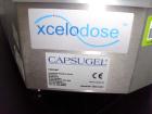 Used Capsugel Xcelodose Model 120S Benchtop Capsule Filler. Capable of speeds up to 120 capsules per hour. Dose form: Capsule, cartridge, cassette, blister, vial, tube or other compact dose container...