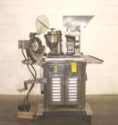 Used Capsugel Semi Automatic Capsule Filler, Model 8S. 12,000 to 15,000 capsules per hour for sizes 00 through 4 dependent upon volume per ring, operator experience and filling conditions (see Room C...