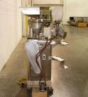 Used Capsugel Semi Automatic Capsule Filler, Model 8S. 12,000 to 15,000 capsules per hour for sizes 00 through 4 dependent upon volume per ring, operator experience and filling conditions (see Room C...