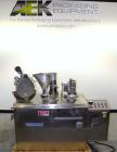 Used Capsugel Semi Automatic Capsule Filler, Model KDF-2. 20,000 capsules per hour for sizes 00 through 5 with beadlets, granular, or powdered product. Capacities dependent upon volume per ring, oper...