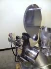 Used Capsugel Semi Automatic Capsule Filler, Model KDF-2. 20,000 capsules per hour for sizes 00 through 5 with beadlets, granular, or powdered product. Capacities dependent upon volume per ring, oper...