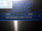 Used Capsugel Ultra 8 II Capsule Filler. Stainless steel construction, feed hopper with chute, powder fill station with agitated hopper, on stand, change parts for 00-4 capsule sizes (unit to be supp...