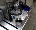 Used Capsugel Filler, Type Xcelodose 600. Stainless steel contact surfaces, rated up to 600 capsules/hour with capsule hopper, power supply 8 amps at 120 volt, 4 amps at 220 volt, ac 50/60 hertz, sin...