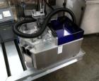 Used Capsugel Filler, Type Xcelodose 600. Stainless steel contact surfaces, rated up to 600 capsules/hour with capsule hopper, power supply 8 amps at 120 volt, 4 amps at 220 volt, ac 50/60 hertz, sin...
