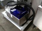 Used Capsugel Filler, Type Xcelodose 600. Stainless steel contact surfaces, rated up to 600 capsules/hour with capsule hopper, power supply 8 amps at 120 volt, 4 amps at 220 volt, ac 50/60 hertz, sin...