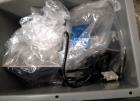 Used Capsugel Filler, Type Xcelodose 600. Stainless steel contact surfaces, rated up to 600 capsules/hour with capsule hopper, power supply 8 amps at 120 volt, 4 amps at 220 volt, ac 50/60 hertz, sin...