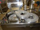 Used Anchor Mark Pharmafill High Speed Capsule Filling Machine, Model CF2. Designed to fill hard gelatin capsules with powder, granules or pellets from capsule sizes 00 to 5, currently set-up on size...