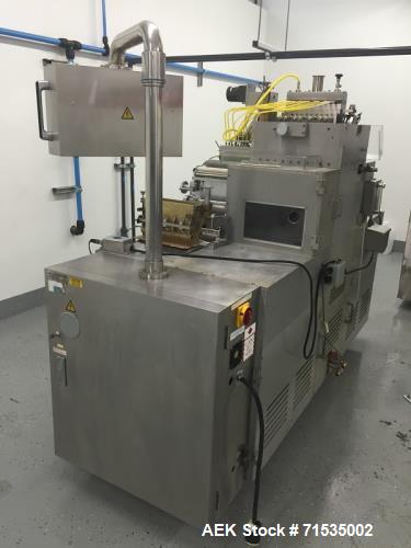 Used Chang Sung Soft Gel Encapsulation Machine, Model 300. up to 6.5RPM. Stainless Steel upgrades, new plungers, bearings. Requires cold water for cooling drums. 230v/60hz, can be used to run: fish o...