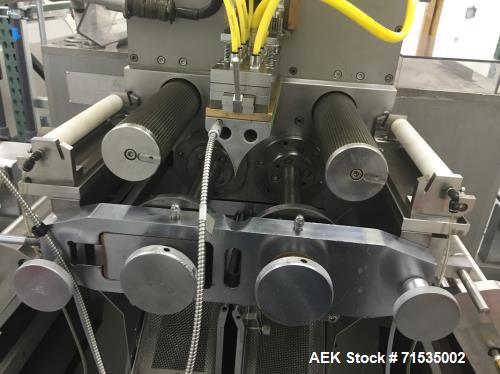 Used Chang Sung Soft Gel Encapsulation Machine, Model 300. up to 6.5RPM. Stainless Steel upgrades, new plungers, bearings. Requires cold water for cooling drums. 230v/60hz, can be used to run: fish o...