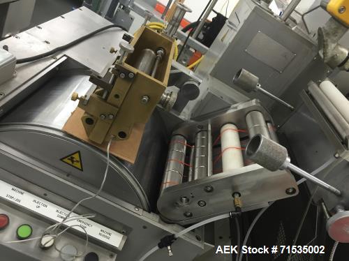 Used Chang Sung Soft Gel Encapsulation Machine, Model 300. up to 6.5RPM. Stainless Steel upgrades, new plungers, bearings. Requires cold water for cooling drums. 230v/60hz, can be used to run: fish o...