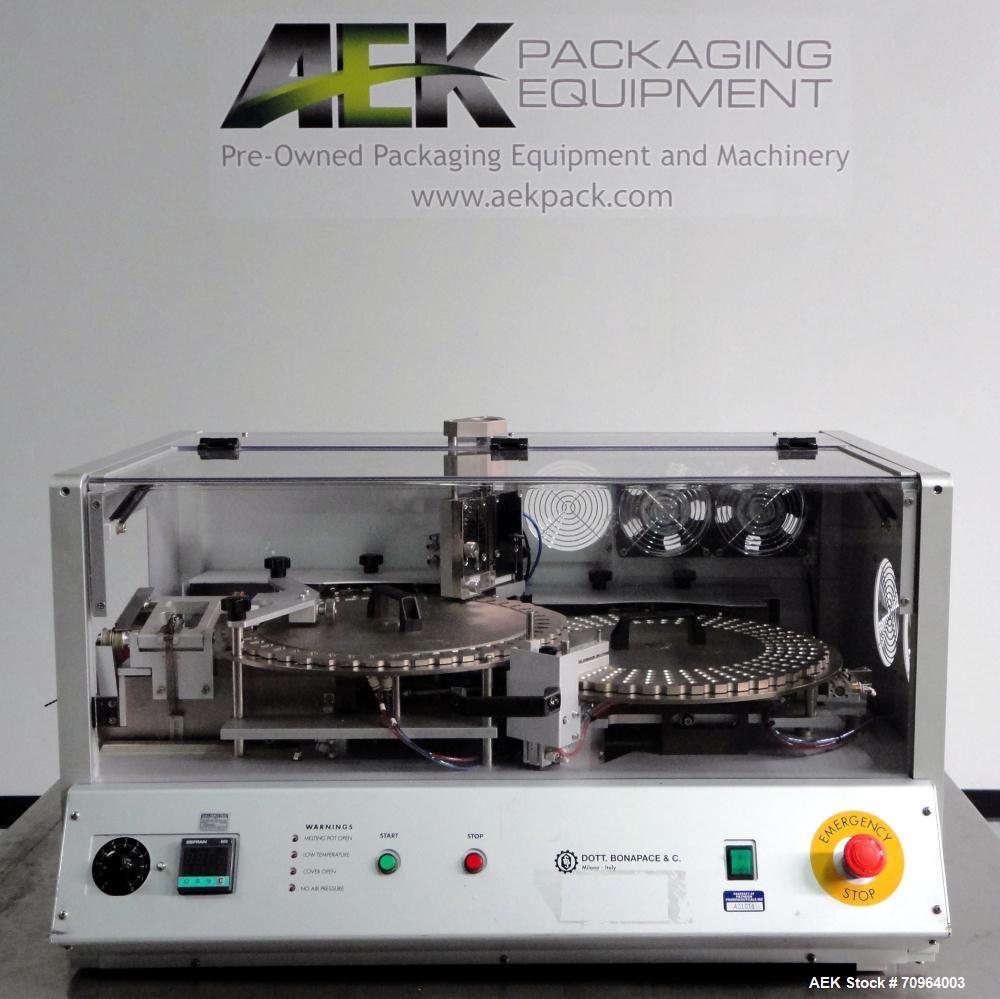 Used Dott. Bonapace Model BD3000 Hard Gelatin Capsule Sealing Machine