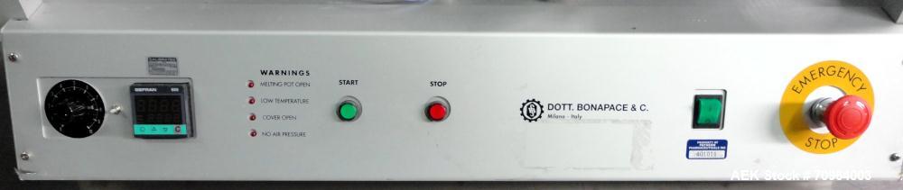 Used Dott. Bonapace Model BD3000 Hard Gelatin Capsule Sealing Machine