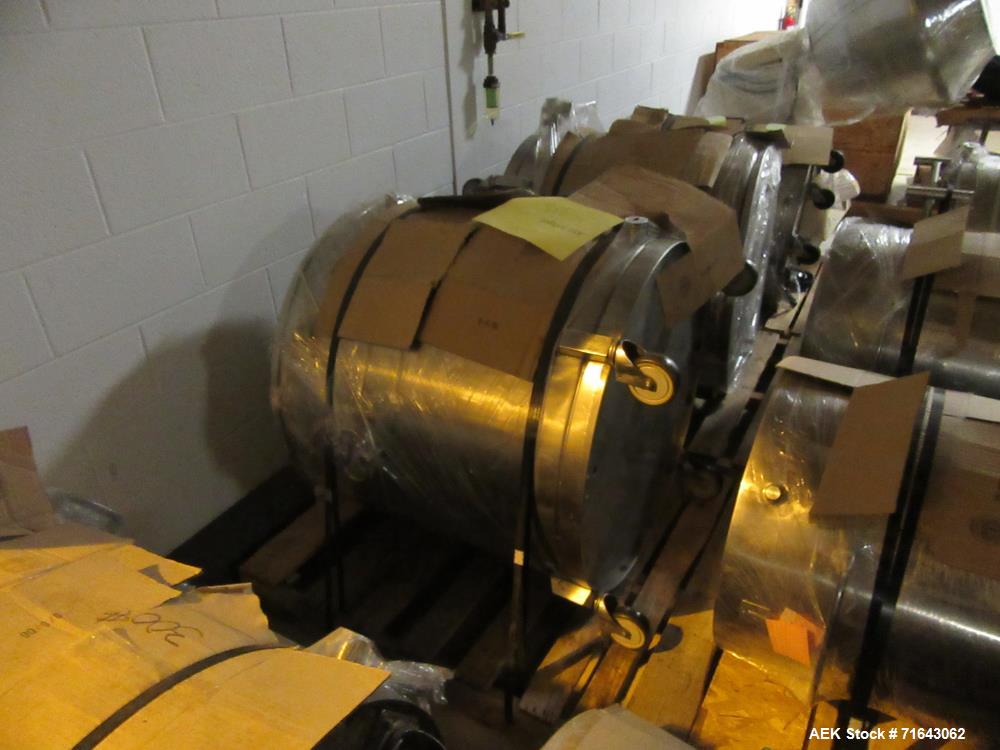 Used Pharmagel Engineering Model MK3LS Complete "Softgel" Line. Line had forming machine, 6 cooling drums with air handler and 4 polishing pans.
