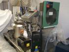 Used Vanguard VSG-52B Mini Softgel Encapsulator.  Includes chiller unit, (2) tumble dryers, spare rolls, 150 lt gelatin melting tank and Neslab process chiller, touch screen controls, 480 volt, seria...