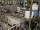 Used Vanguard VSG-52B Mini Softgel Encapsulator.  Includes chiller unit, (2) tumble dryers, spare rolls, 150 lt gelatin melting tank and Neslab process chiller, touch screen controls, 480 volt, seria...