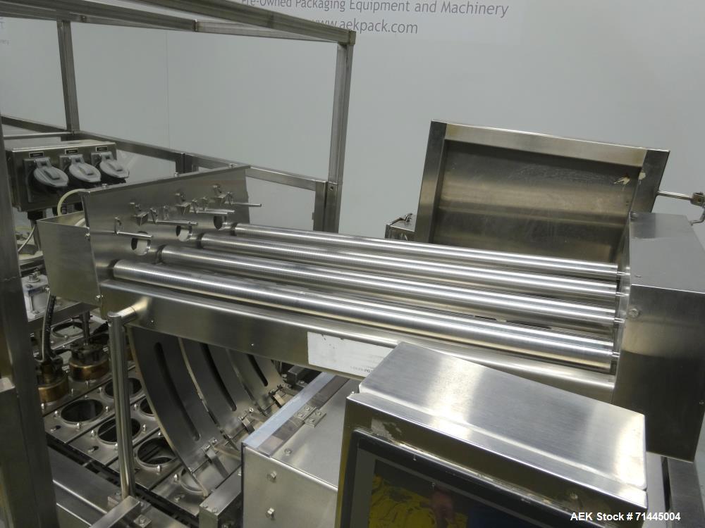 Used ATS Engineering Model MSP1X3MF 3 Three Lane FOB Cup Filler