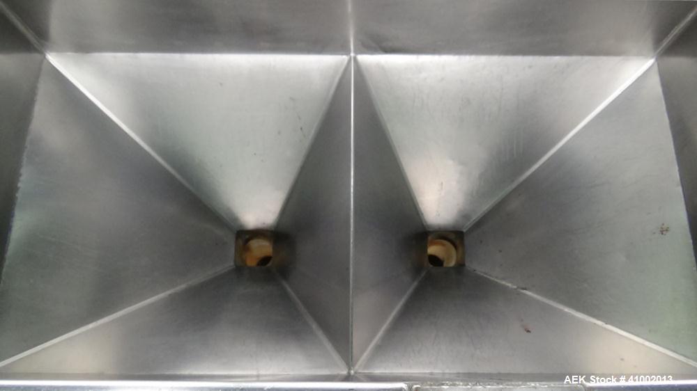 Used Autoprod Model Fast Pack PF-1X2Dual Lane Tub Filler