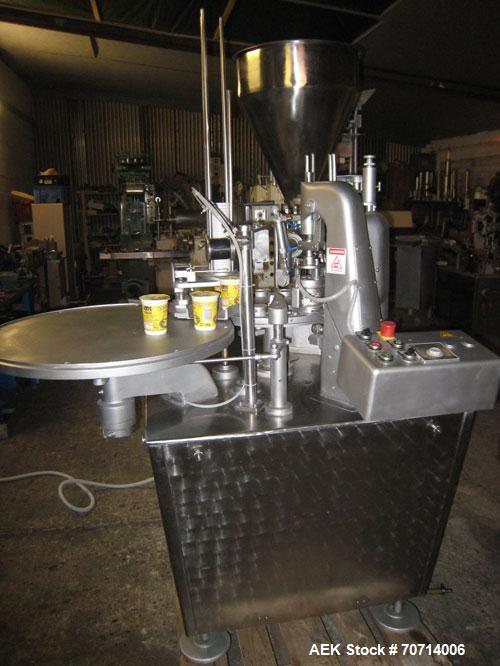 Used Hamba 2400 Cup Fill and Closing Machine