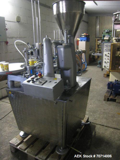 Used Hamba 2400 Cup Fill and Closing Machine