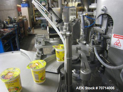 Used Hamba 2400 Cup Fill and Closing Machine