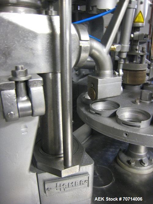Used Hamba 2400 Cup Fill and Closing Machine
