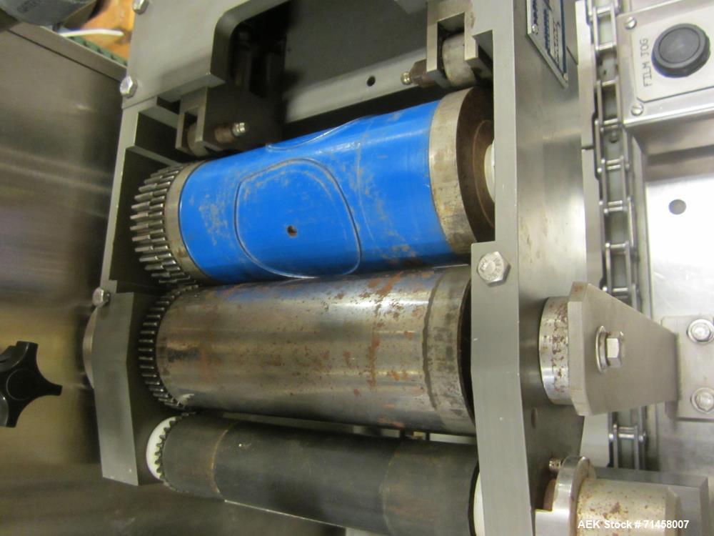Used Holmatic Model PR1 Automatic Inline Cup Filler, Sealer and Overlidder