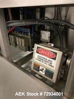 Used Holmatic Model PR1 Automatic Inline Cup Filler, Sealer and Overlidder