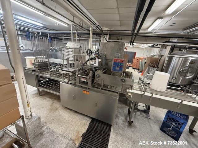 Used R.A. Jones Autoprod FP 2x4 Cup Filler – High-Speed Inline Portion Pack Filling & Sealing System