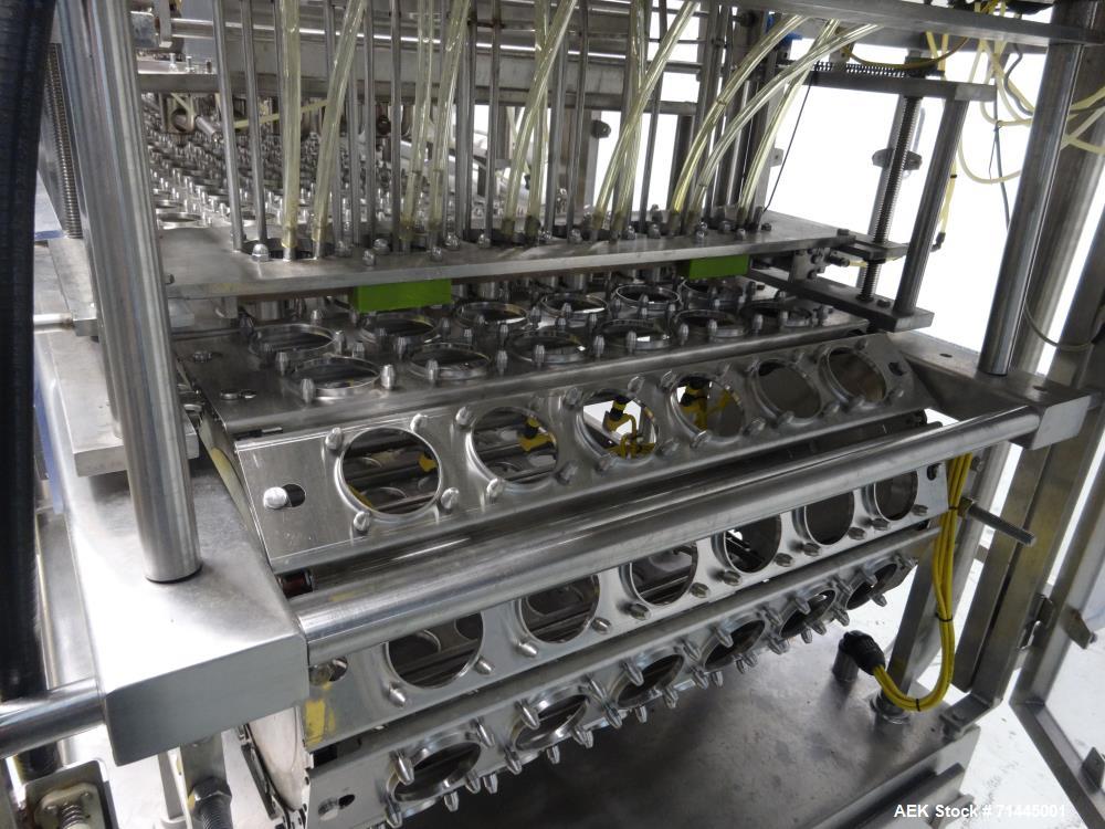 Used Osgood Model 6400 FOB Fruit On Bottom Yogurt Cup Filler